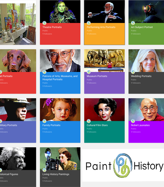 paint history art subjects